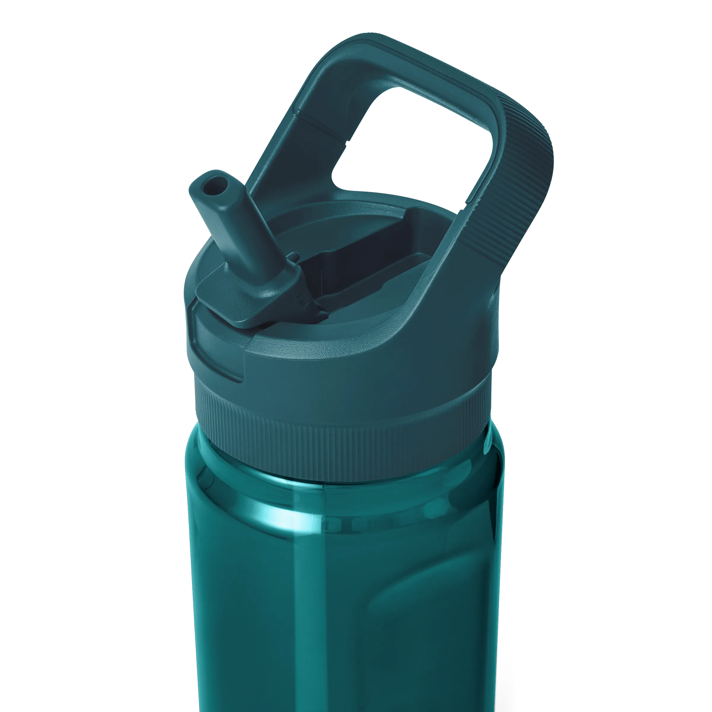 Yeti Yonder Bottle Colour Match Straw Cap - Agave Teal